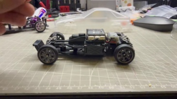 1/24 1/28 Body Mount for FLD Adjustable Suspension Set