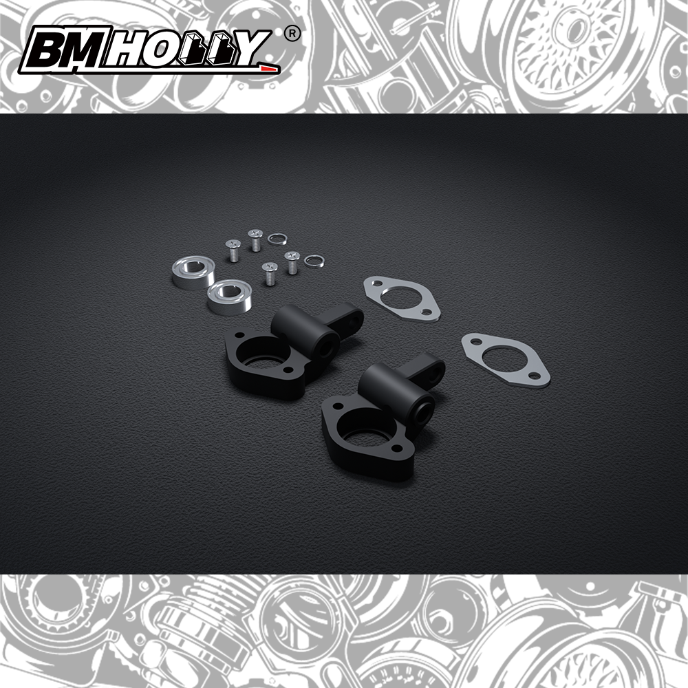 FLD Aluminum Rear Hub Carrier BM RACING FLD-OP004-R