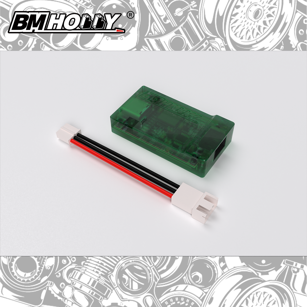 Type-C 2S LiPo Balance Charger - 15W QC Fast Charge & 1A Output (PH2.0/XH2.54) BM RACING BM-BC001
