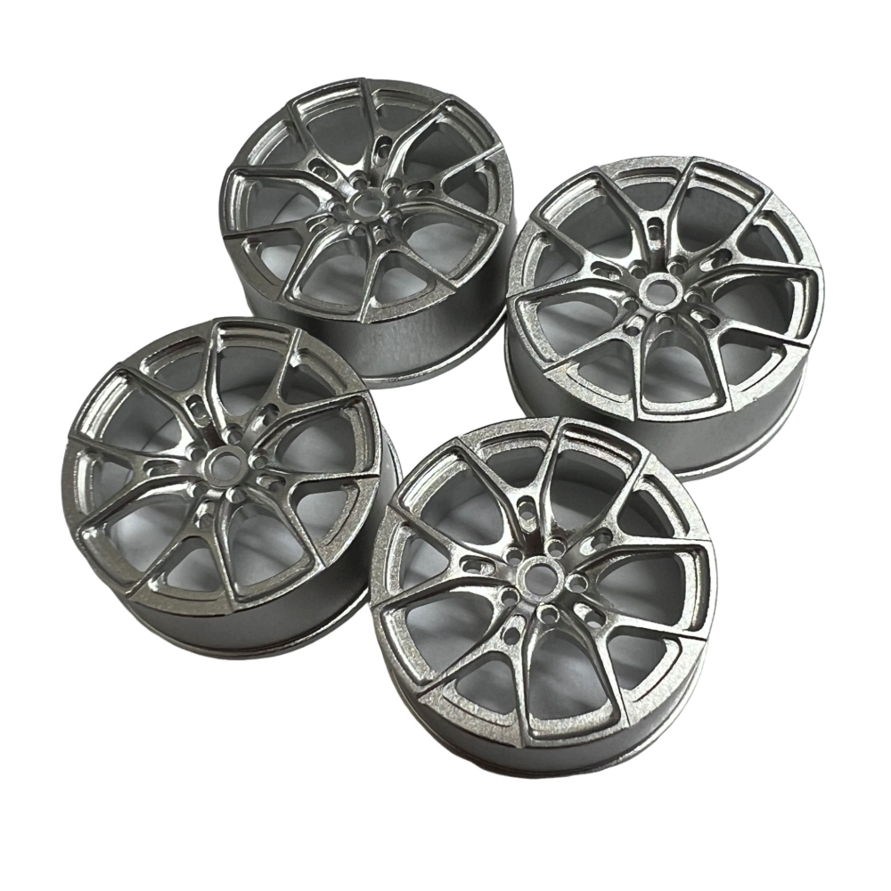 MA RACING 1/24 Metal AWD Simulation Wheel Hub (OD 22mm W 9.5mm) 4pcs for D24 DLR8