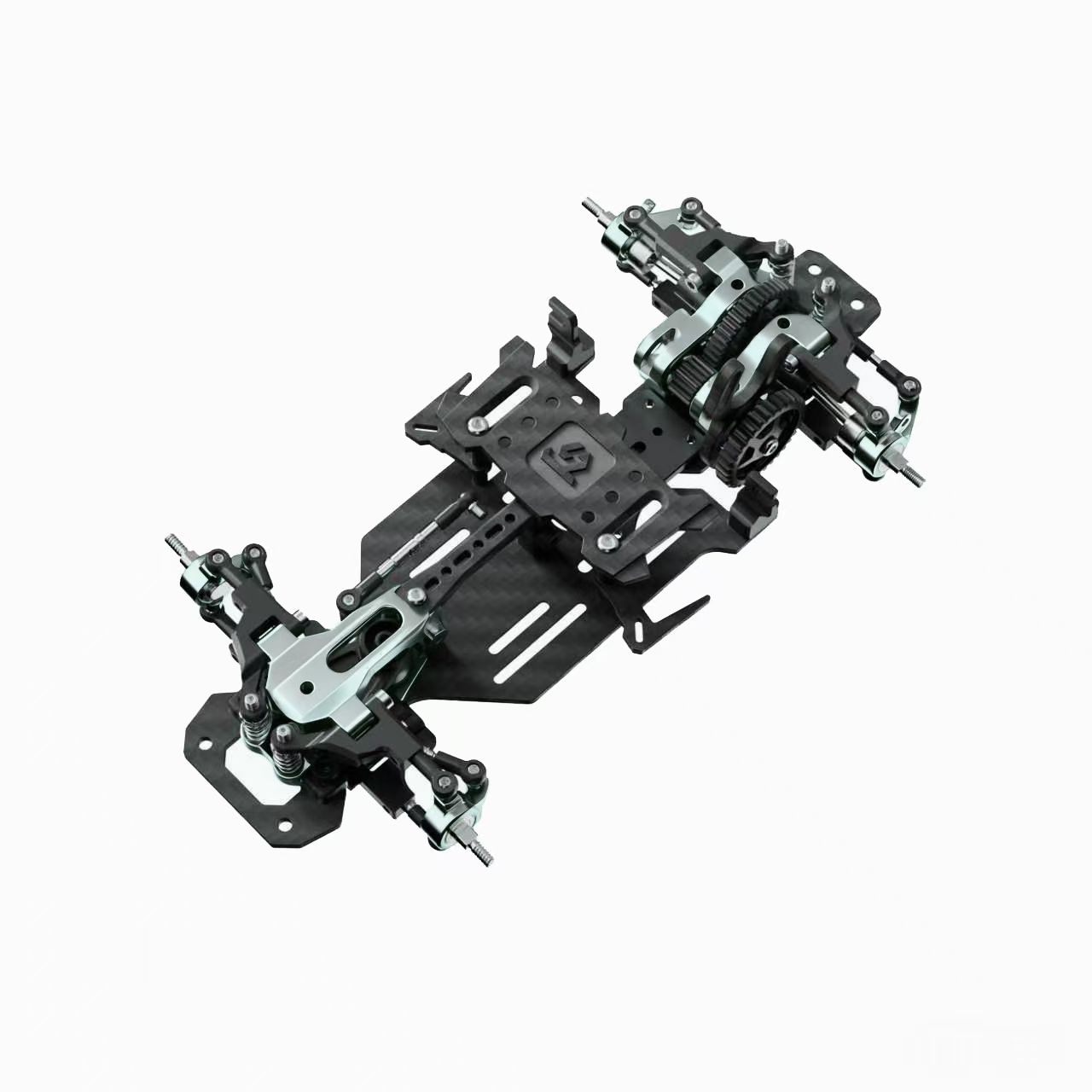 TG Super 1/24 1/28 TT Version TG First RWD Drift Car Chassis KIT