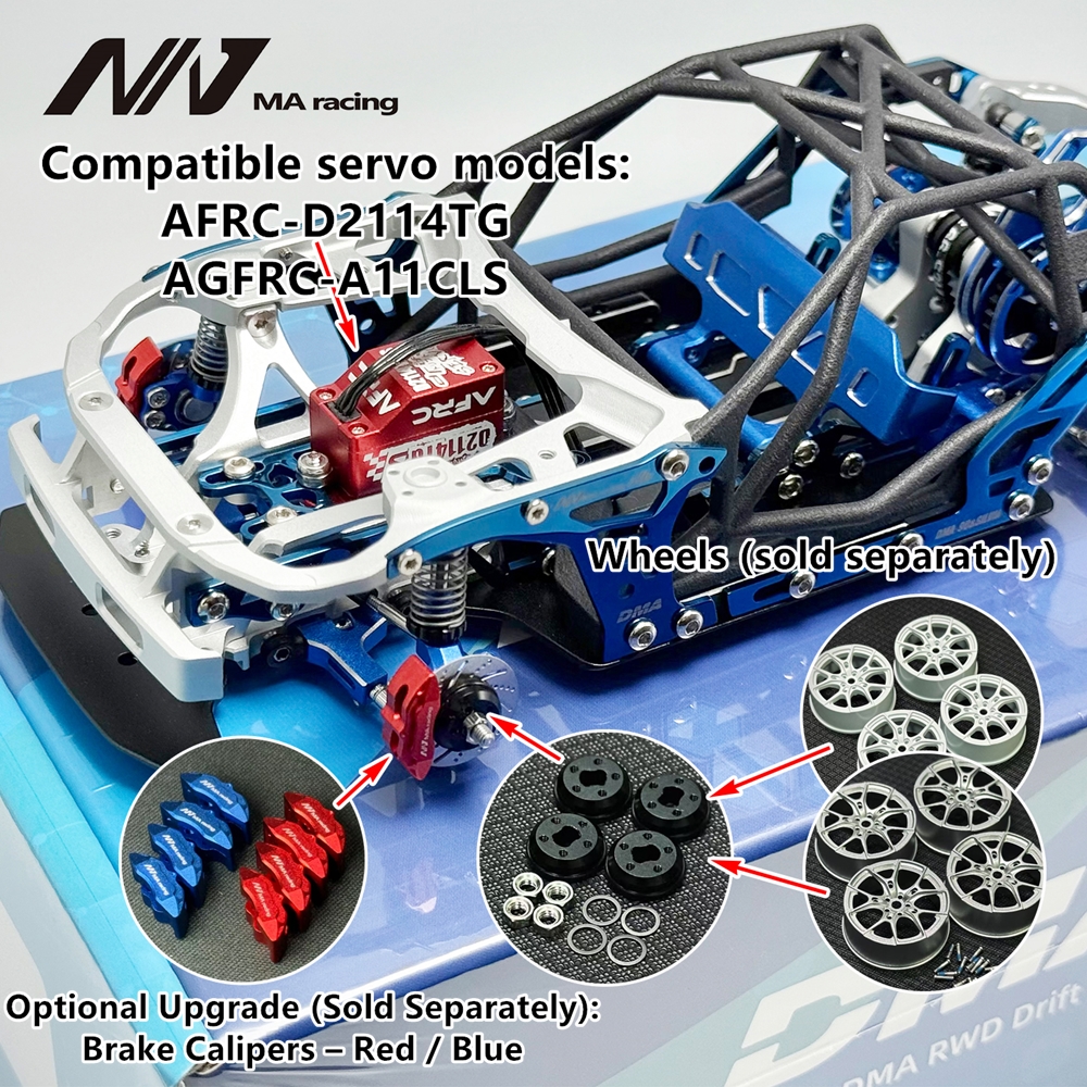 MA Racing 1/24 DMA Rear Drive Drift Car Chassis KIT (NO ELECTRONIC) MA ...