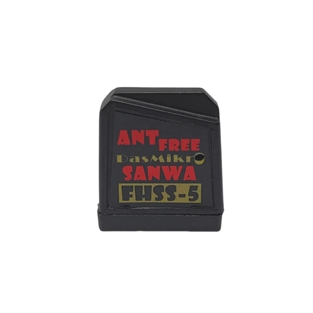DasMikro DSK-492 V2 FH5 COMPATIBLE ANTENNA-FREE RECEIVER FOR SANWA FH-5 M17 MT-5 MT-R FHSS-5