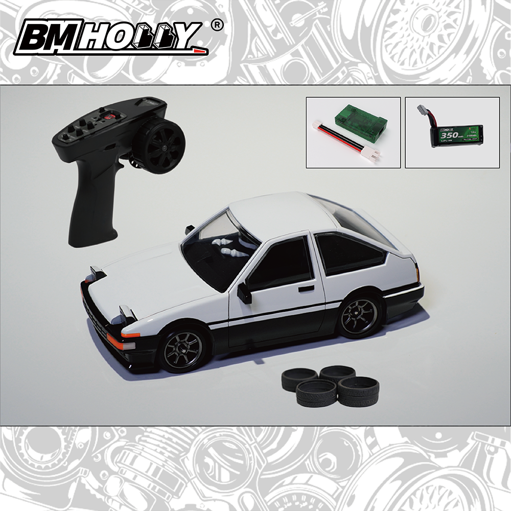 BMHOBBY 1/28 AE86 RWD Drift Car BMRX-FLD-86