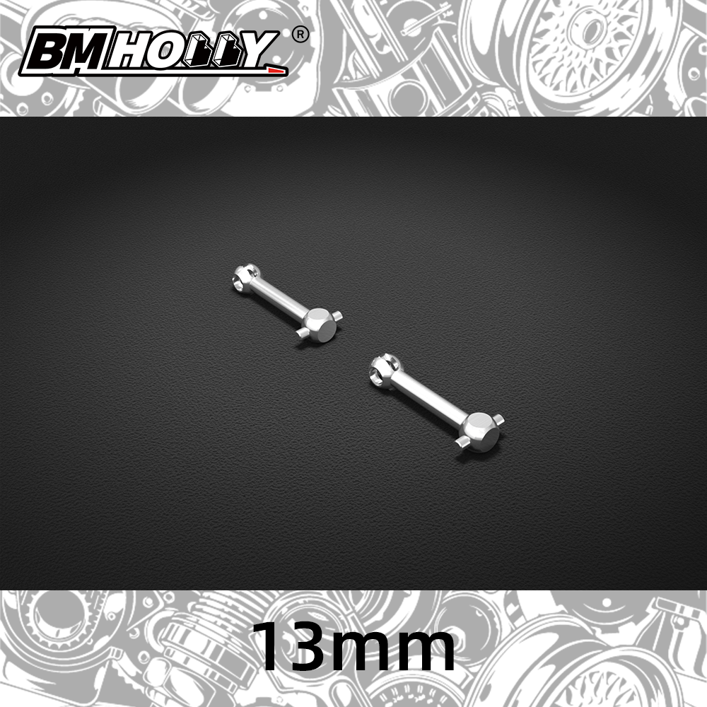 FLD Metal 13mm CVD Dogbone BM RACING FLD-OP009-13S