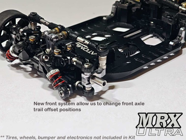 MRX Ultra Linkless 2WD Competition Chassis Kit (No electronics) ATOMIC ...