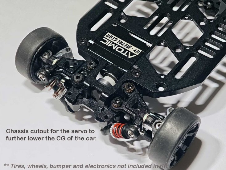 MRX Ultra Linkless 2WD Competition Chassis Kit (No electronics) ATOMIC ...