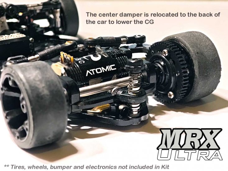 MRX Ultra Linkless 2WD Competition Chassis Kit (No electronics) ATOMIC ...
