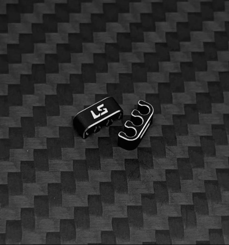 LSD Mini RC 3-Hole Cable Clip with 26AWG Silicone Wire LS Studio