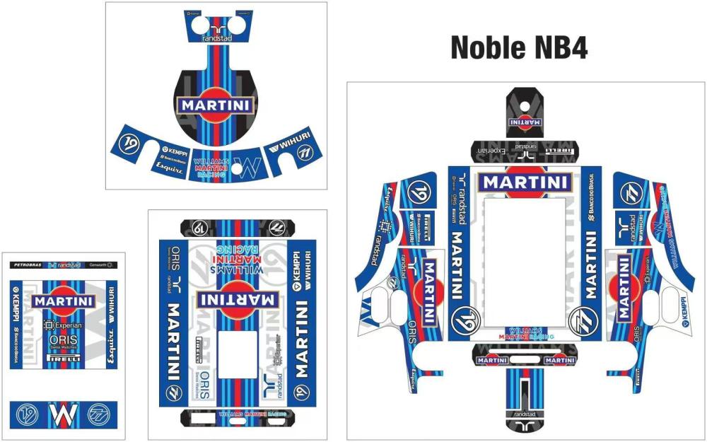 TeamC Racing FLYKY NB4 Transmitter STICKERS A1 (Without Transmitter)