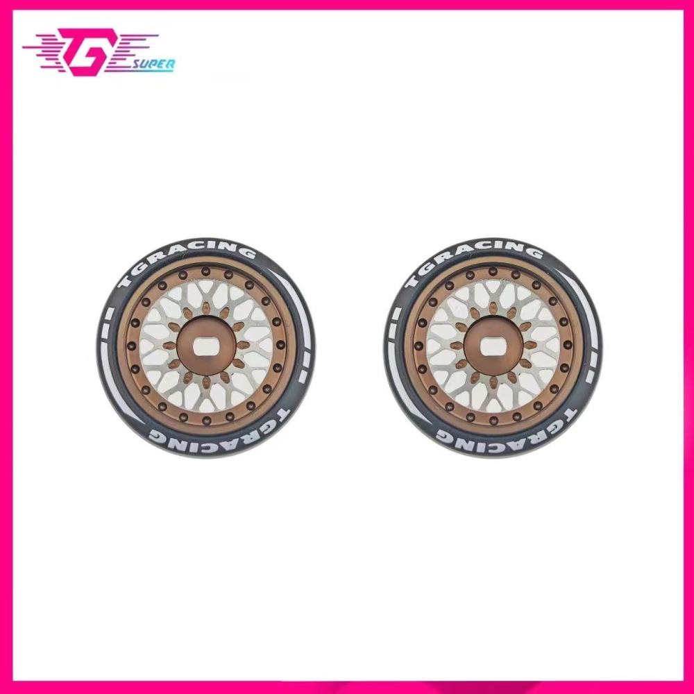 TG Racing 1/28 AWD Metal BBS Wheel (OD 20MM) With Drift Tires 2Pcs OFFSET 0.5