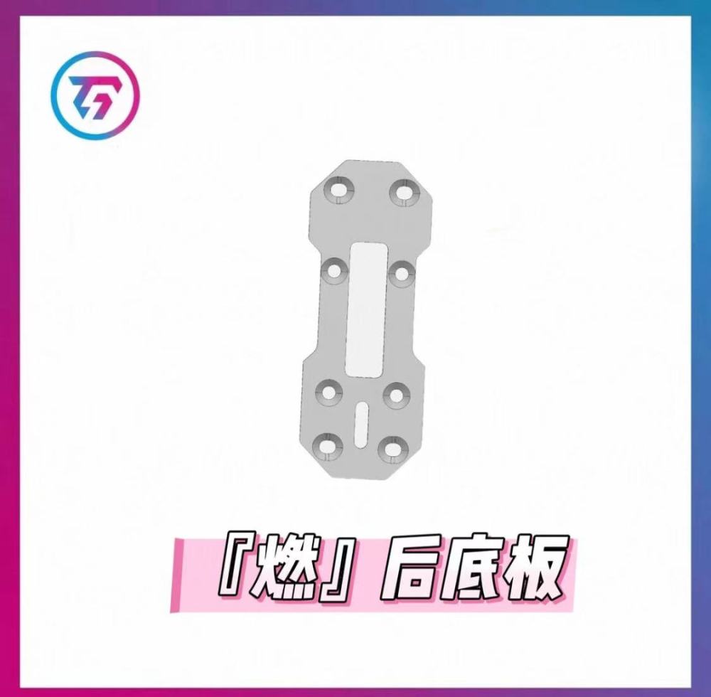 FIRE Carbon Fiber Rear Chassis FOR FIRE TG RACING