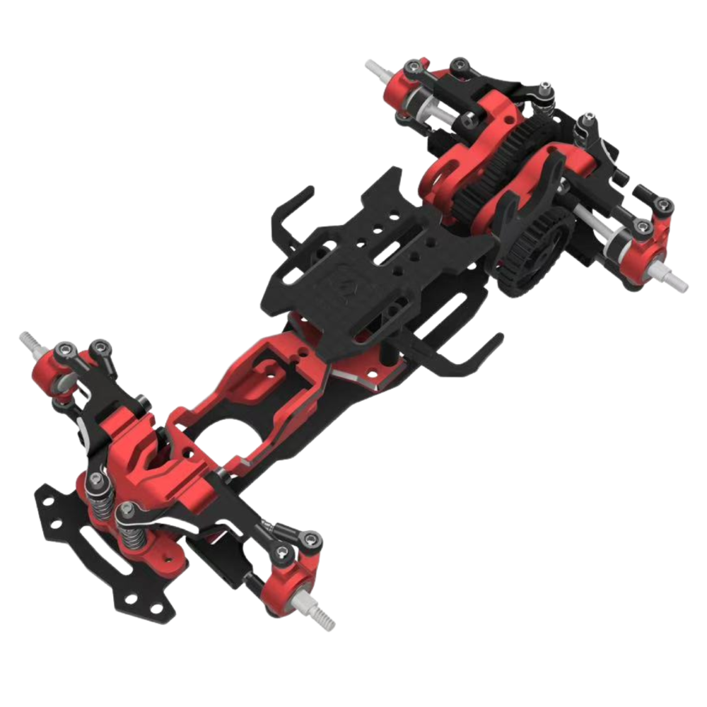 TG Super 1/24 1/28 TG+ RWD Drift Car Chassis KIT WB 86–102mm | W 60–68mm TG RACING
