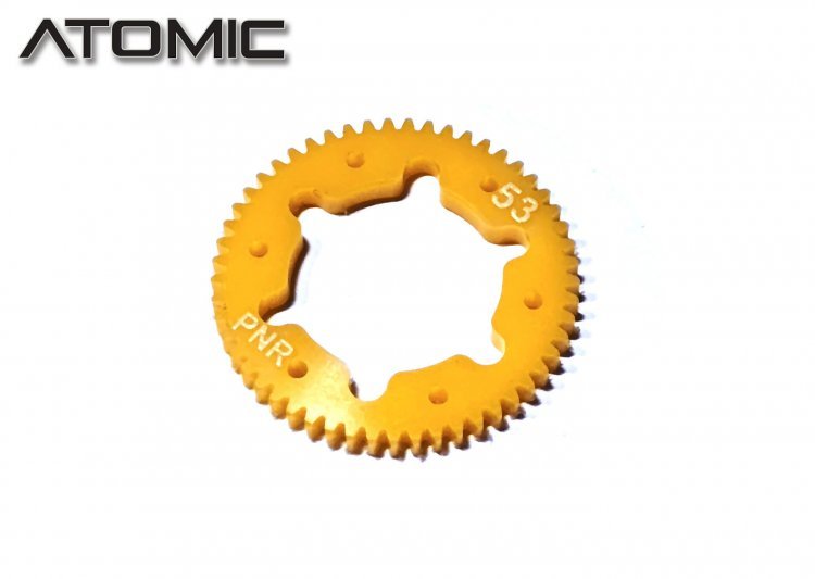 Spur Gear for DG Ball Diff (53T-Yellow) MRZ-UP16P6-53Y ATOMIC