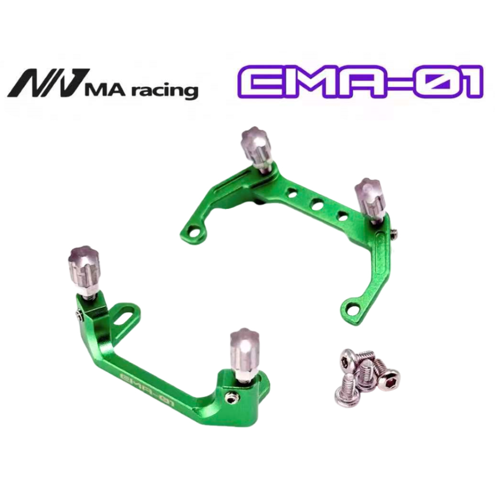 EMA-01 Magnetic Body Mount Bracket Green