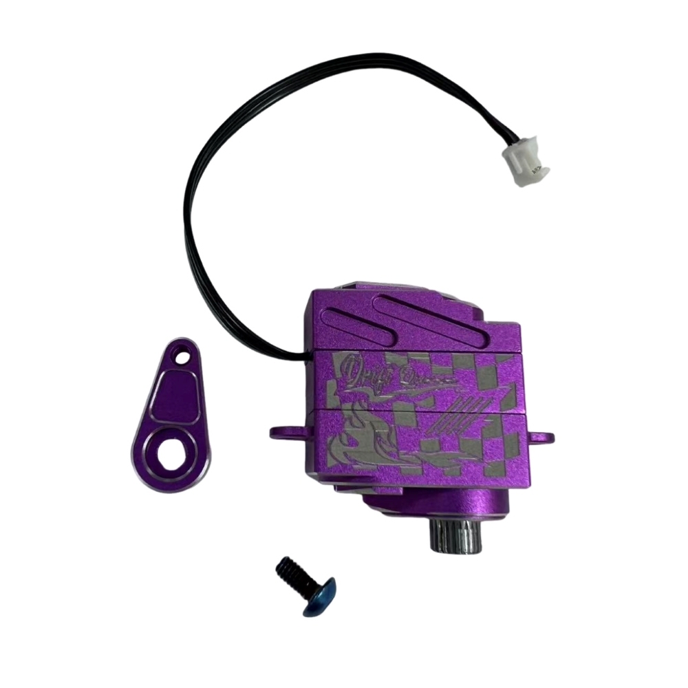 Drift Queen ZOOM-24 Metal Servo with Metal Horn (ZH1.5 3P Plug)  for 1/24 1/28 Mini RC Car