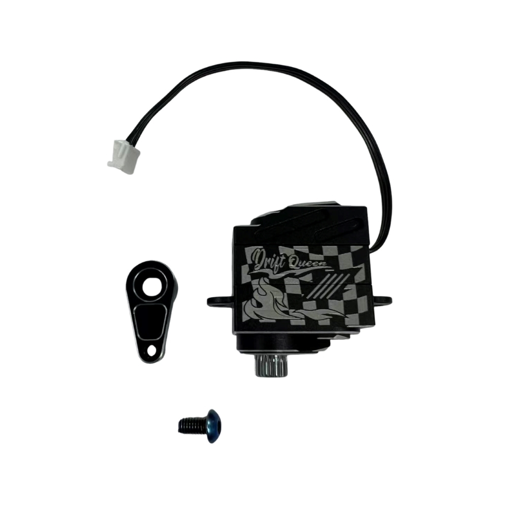Drift Queen ZOOM-24 Metal Servo with Metal Horn (ZH1.5 3P Plug)  for 1/24 1/28 Mini RC Car