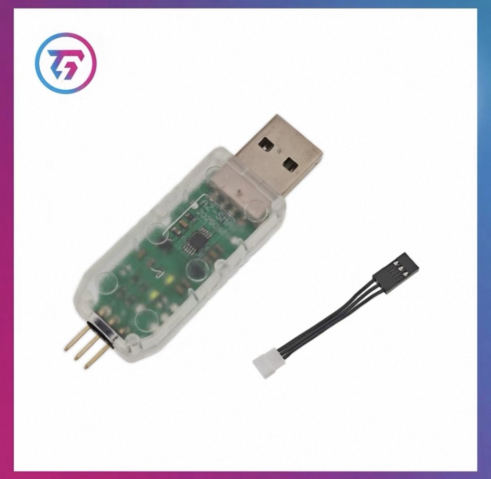 TG Super MINI Metal Servo ZH1.5 Connector Purple (25T Servo Horn OD 4.9MM) TG RACING