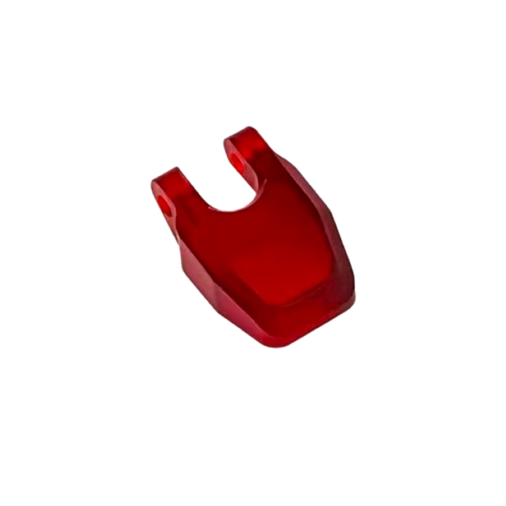 LSD Mono LSDM Front Gearbox Cover Red For LSDM Studio LSDM-OP-08