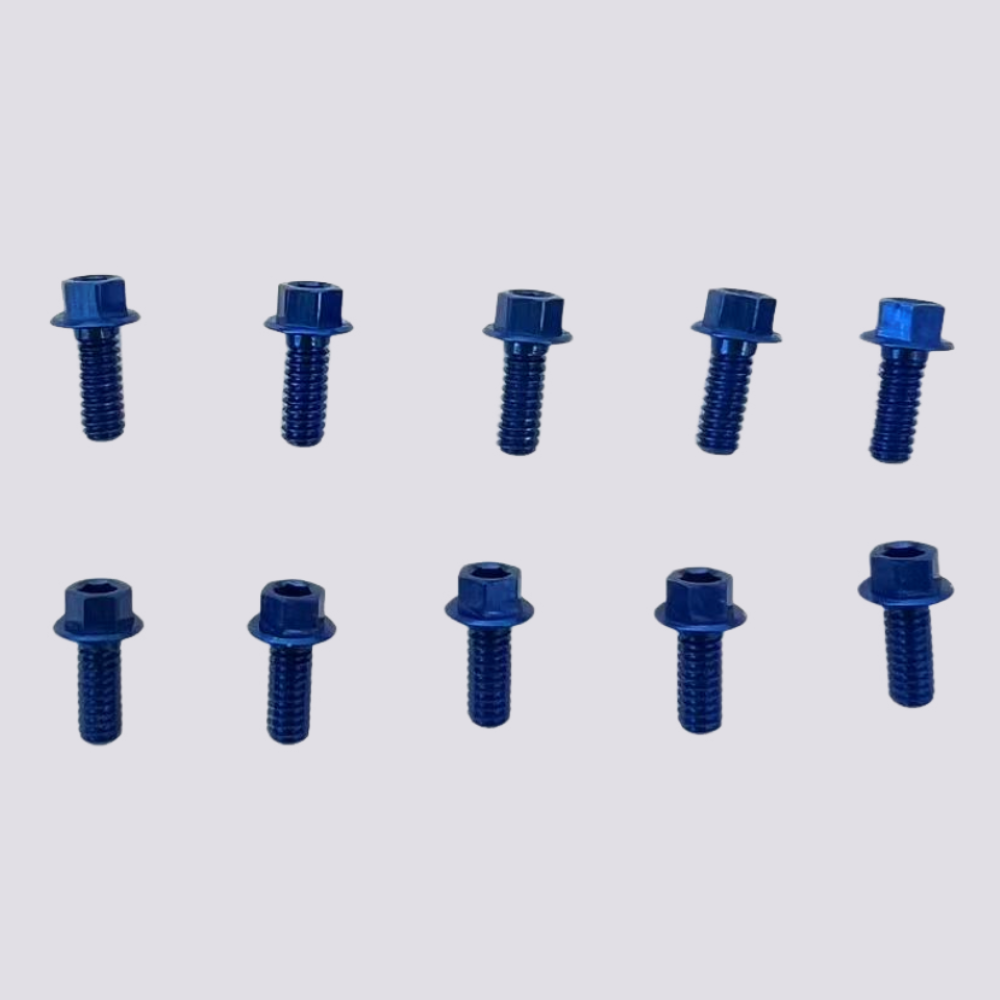 M2 7075 Al Cap Head Allen Screws 10 Pcs GT55RACING