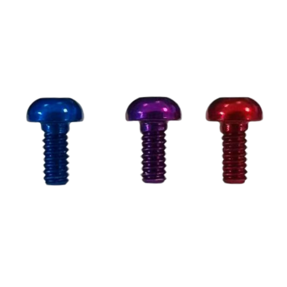 M2 7075 Al Round Head Allen Screws 10 Pcs GT55RACING