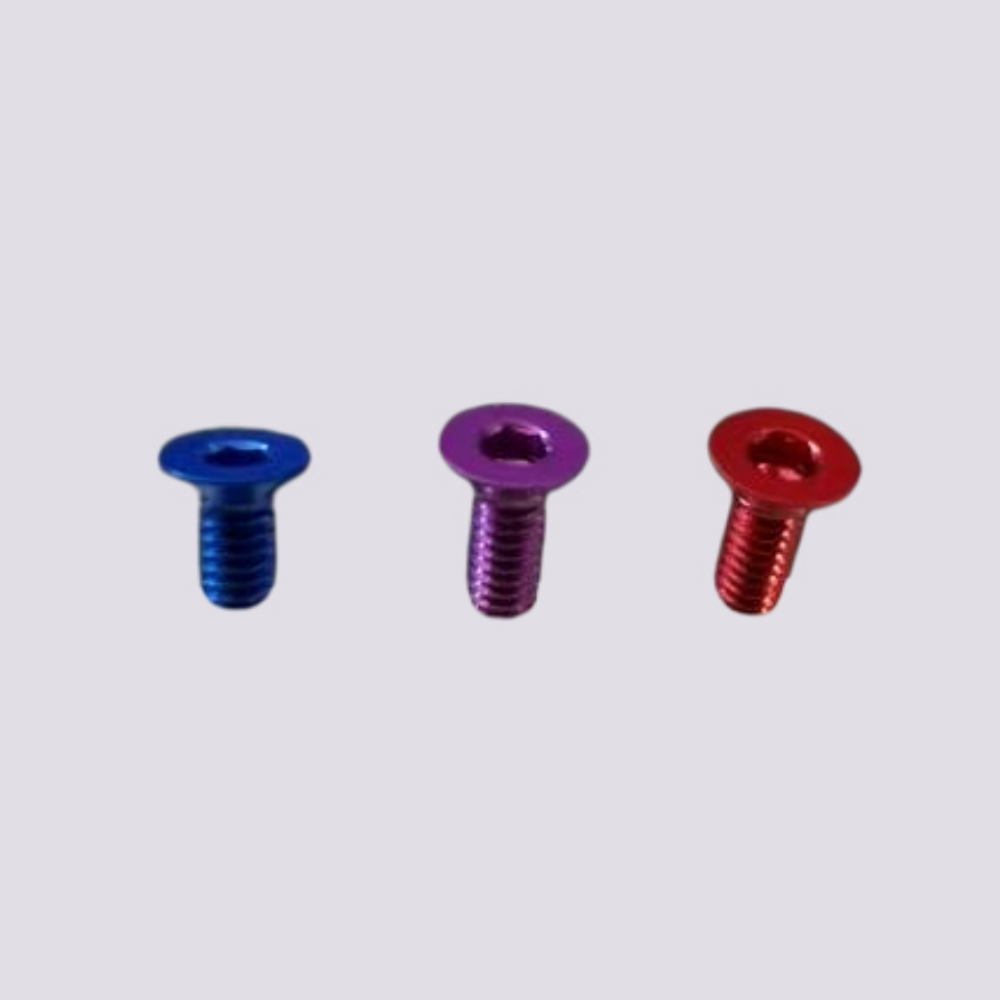 M2 7075 Al Hex Socket Countersunk Head Screws 10 Pcs GT55RACING