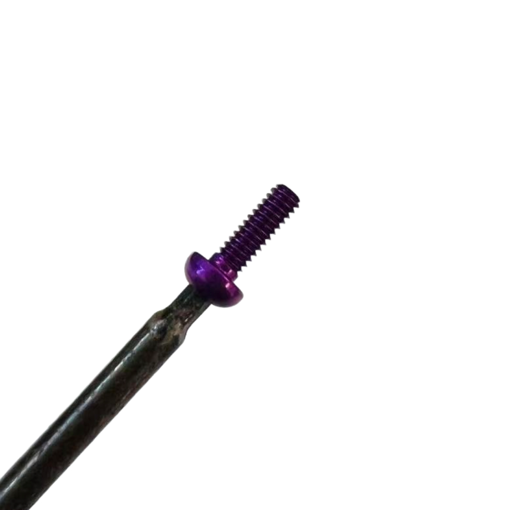 M2 7075 Al Round Head Allen Screws 10 Pcs GT55RACING