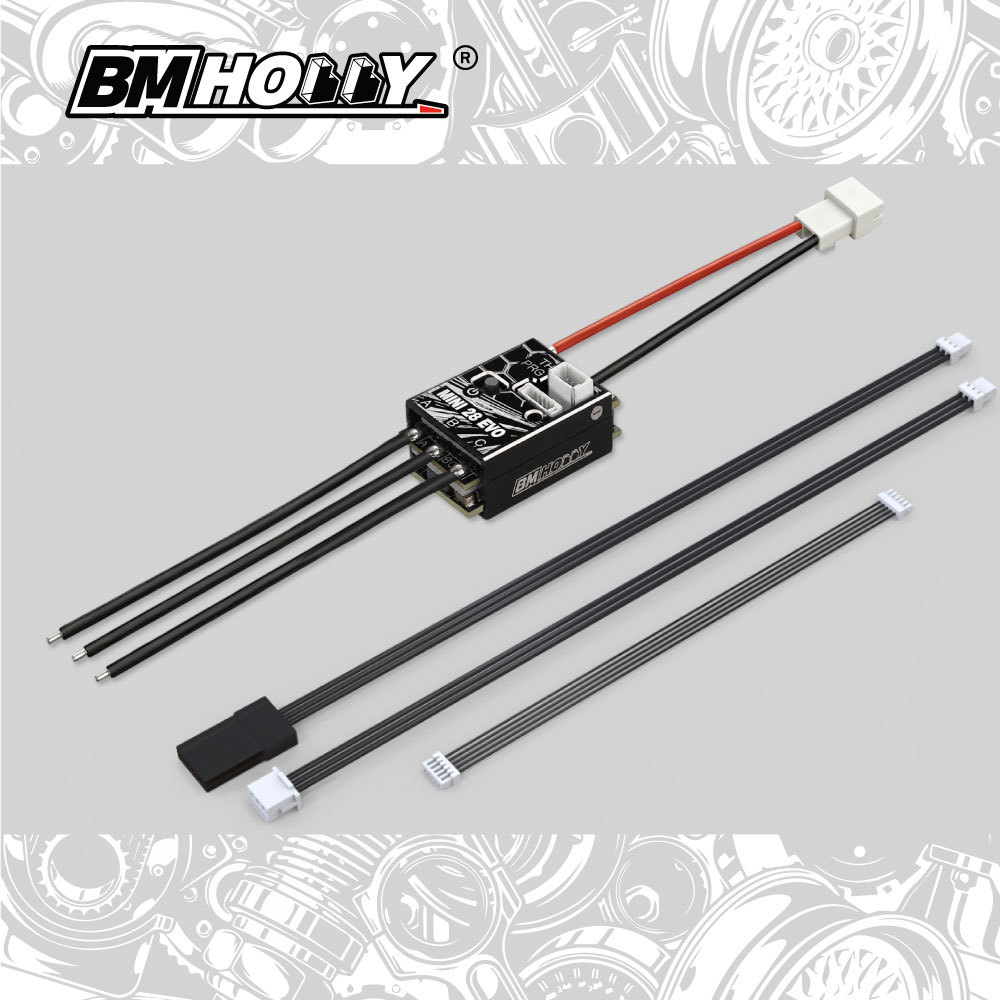 BMHOBBY MINI28 EVO Sensored Brushless Power Combo ESC + 1626 Motor + Program Card BM RACING