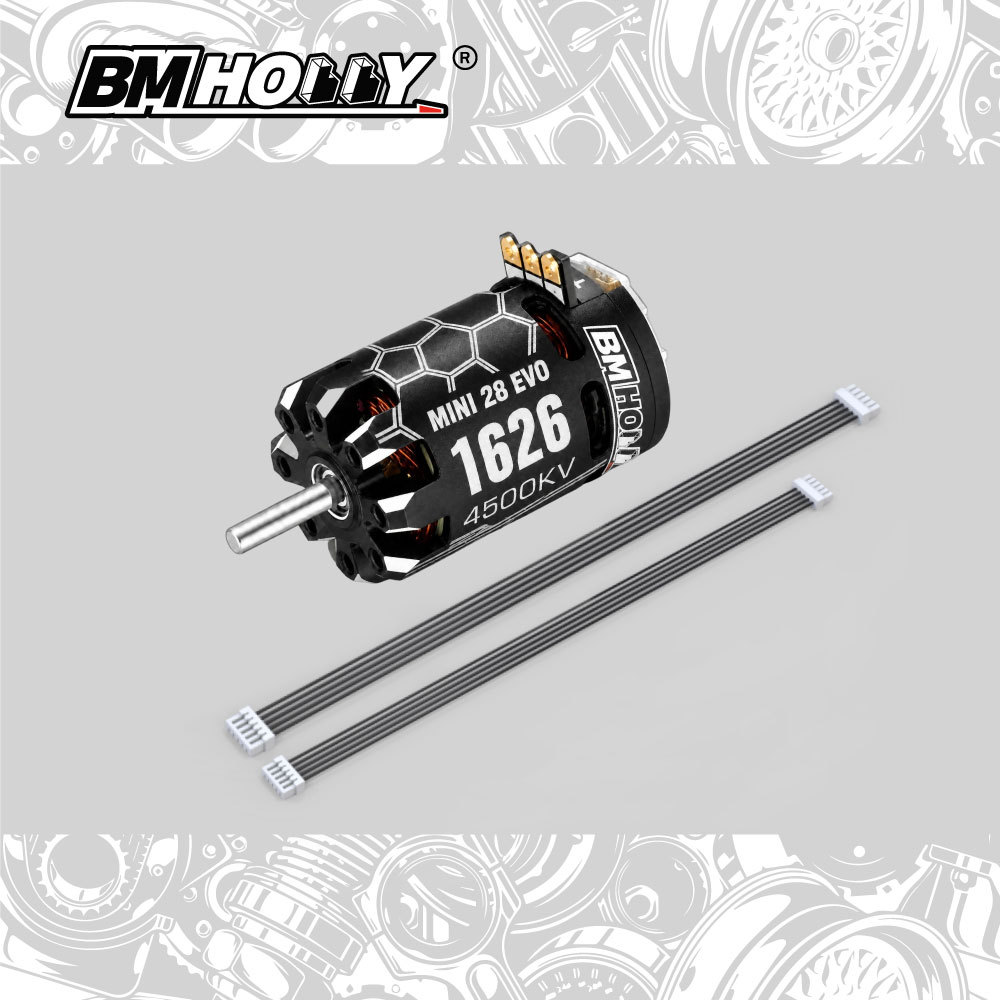 BMHOBBY MINI28 EVO Sensored Brushless 4500KV Motor Black BM RACING