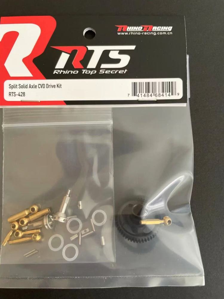 RTS POM Straight Shaft + Extendable CVD Rhino Racing RTS-428