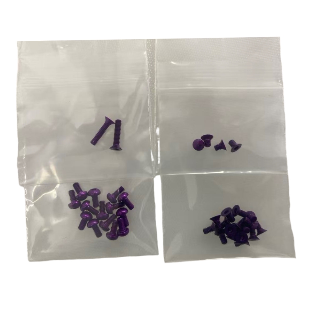 M2 7075 Al Screw Set 36PCS For TG First TT Version GT55Racing