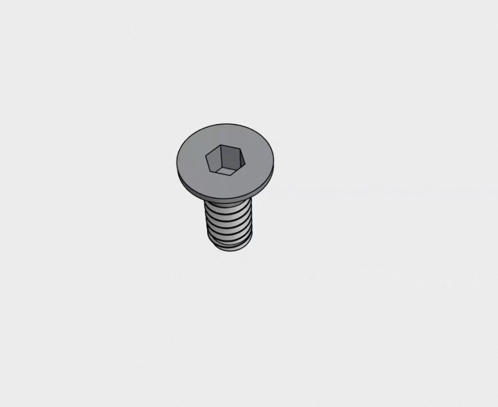 NEZ-R 1/64 M1×2 Hex Socket Countersunk Head Screw 1pcs DMRACING