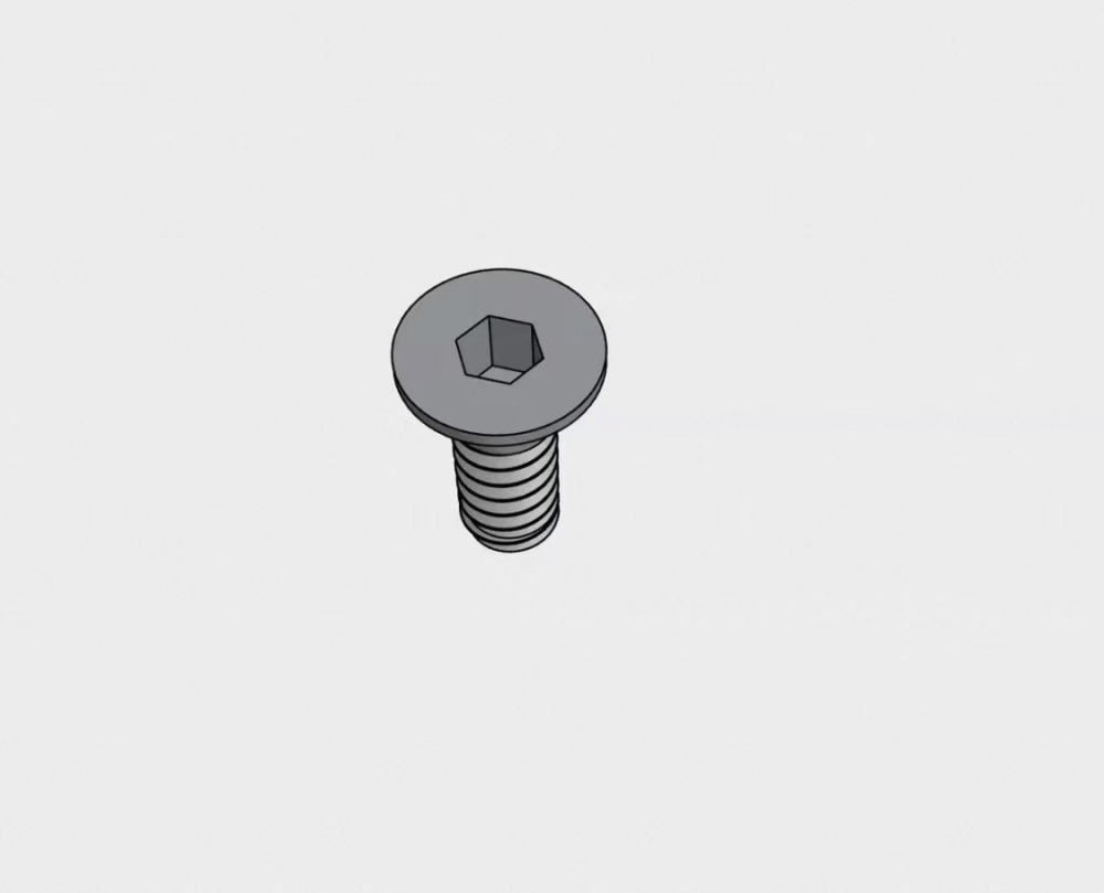 NEZ-R 1/64 M1×2.7 Hex Socket Countersunk Head Screw 1pcs DMRACING