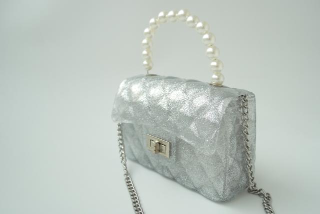 Jelly Pear Top Handle Clutch