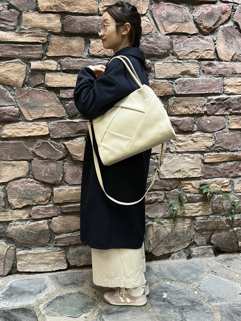 Pleated Shoulder Bag