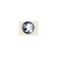 14MM Metal Peugeot Logo