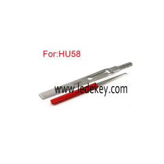 Original Lishi HU58 old BMW 4 track lock pick tool