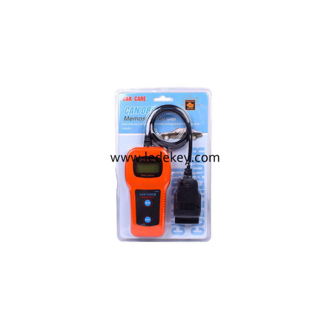 U480 OBD2 CAN BUS Engine Code Reader