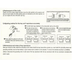 DEFU-238BS key cutting machine 220V