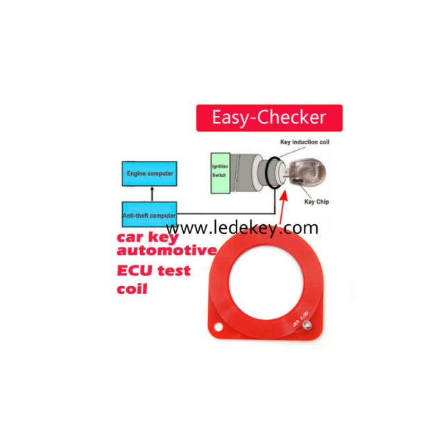 BMW Audi VW car key EASY-CHECKER Sensor chip Anti-theft coil Car ECU detection card Easy-Checker