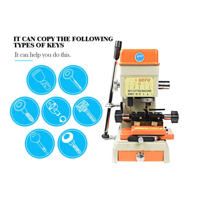 DEFU-998C key cutting machine 220V