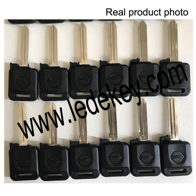 Nissan transponder key shell with(square head)