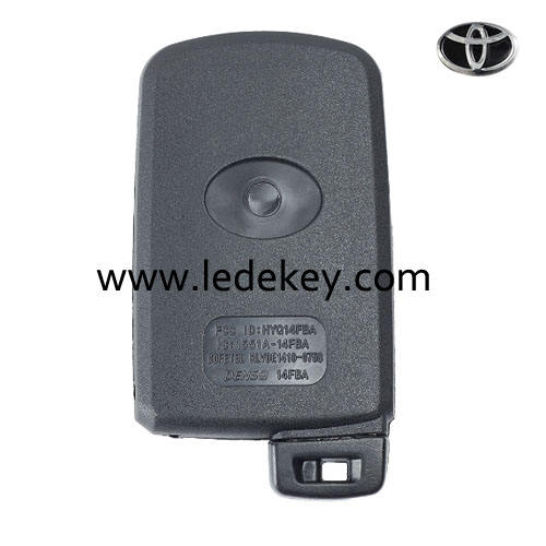 3buttons remote key For TOYOTA PRIUS TACOMA 8A Chip 312 314mhz  FCC ID:  HYQ14FBA IC: 1551A-14FBA COFETEL RLVDE1410-0758 'AG' Board  281451-2110