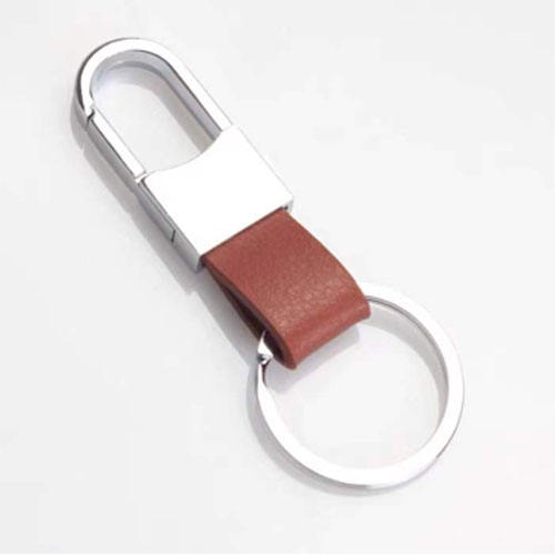 brown key chain leather Keyring