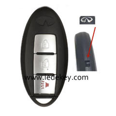 Infiniti G37 FX35 QX50 3 button smart key card 315Mhz with 46&7952 chip