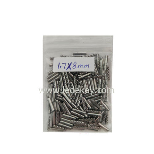 1.7*8mm flip key blade pin 200pcs