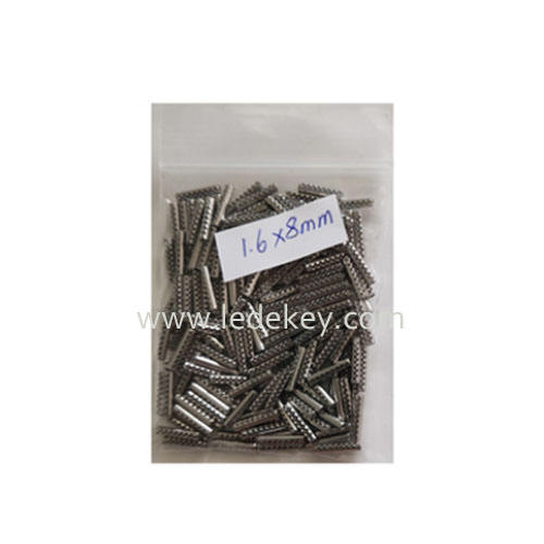 1.6*8mm flip key blade pin 200pcs