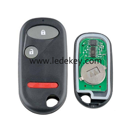2+1 button Honda remote key 313.8Mhz(OUCG8D-344H-A) 2005-2011  Element ，2002-2005 Civic Si(ONLY) ，2002-2004  CRV
