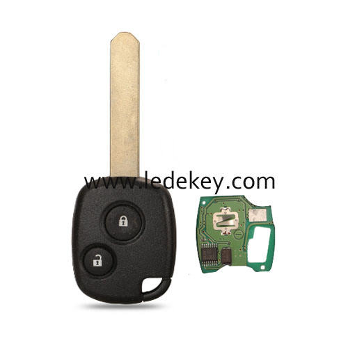 2 button Honda remote key with 312MHz ID46 chip For Honda CR-V Accord Civic Odyssey Fit City 2007 2008