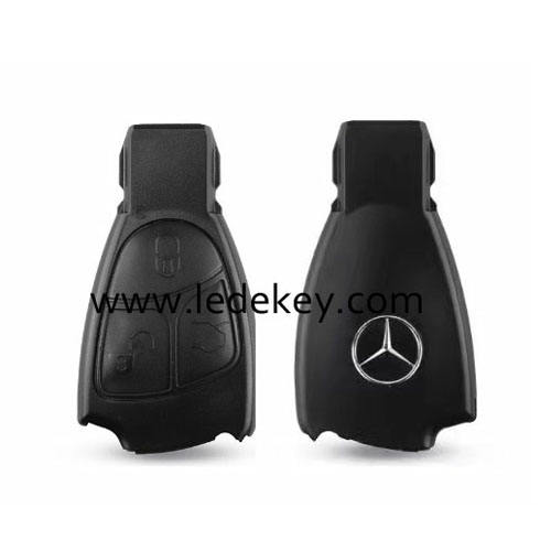 3 button Benz Smart remote key shell with logo